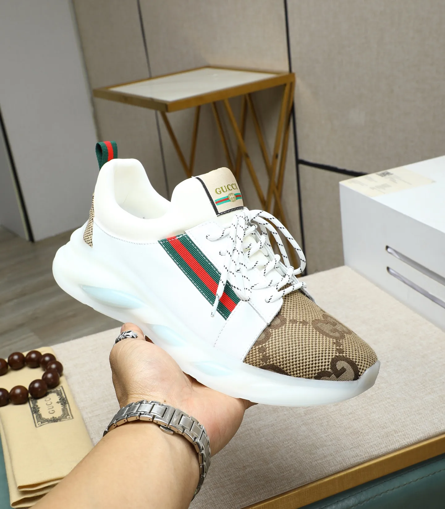 Men's shoes💰440 GUCCI🔍🔍Latest spring style On sale at the same time at the counter, original calfskin imported from Italy, genuine leather lining, (high-end, luxury, and class) exquisite workmanship, soles: original soles specially provided by the original factory, ⚠Exclusive double-layer movable molded soles are super comfortable⚠, real photos🎬The real ones are better🔍🔍"High quality·Follow the order" code number 38-44